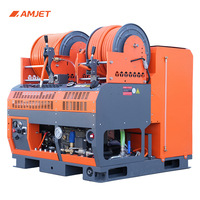 Nettoyeur de canalisations à essence AMJET WS3040-Ultra 4350 PSI, 10 GPM, compact, pour le nettoyage des drains et l'entretien des tuyaux bouchés