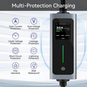 RHT Toptan TAŞINABİLİR <span class=keywords><strong>EV</strong></span> ŞARJ CİHAZI 32Amp 7kW AKIM DEĞİŞTİRİCİ Elektrikli Araç Şarj Cihazı - Product Image 4