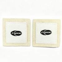 Étiquettes personnalisées en cuir PU écologiques sérigraphiées pour vêtements, accessoires de confection à coudre, fabricant OEM, faible MOQ