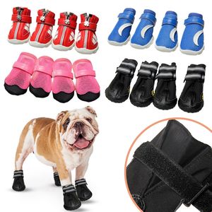 נעלי סניקרס קלאסיות לכלבים, נגד לכלוך, סוליות רכות, חורף חם, מגן, נגד החלקה, עמידות למים, להליכה וטיולים בחוץ - Product Image 3