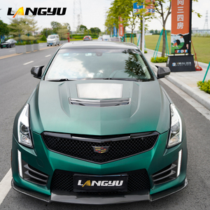 Langyu 13-19 Autoteile Front stoßstange Montage Kotflügel ATS III Body Kit Mit Motorhaube ATS-V Body Kit Für Cadillac ATS Bodykit - Product Image 6