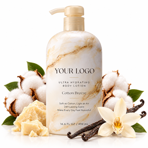 Lotion corporelle hydratante intense 24h, parfumée et nourrissante, pour peaux sèches, gercées, sensibles, effet fraîcheur brise de coton toute la journée – Meilleure vente - Product Image 1