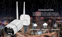 Système de vidéosurveillance sans fil 10CH 5MP Bullet, kit de caméra NVR, EseeCloud, vision nocturne extérieure, sécurité IP WIFI, kit de caméra CCTV