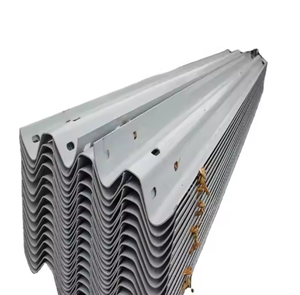 Guardrail di alta qualità strada strada calda immersa zincata Q235B Q355B acciaio W trave autostrada barriera di sicurezza - Product Image 1