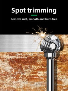 Độ cứng cao loại D <span class=keywords><strong>Carbide</strong></span> Rotary Burr Set D3-16mm Tungsten <span class=keywords><strong>Carbide</strong></span> Rotary Burrs các tập tin quay cho chamfer và đánh bóng - Product Image 3