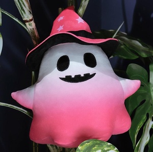 Oreiller en peluche fantôme d'Halloween Super drôle magicien chat peluche jouets personnalisés peluches de personnalisation pour les vacances - Product Image 5
