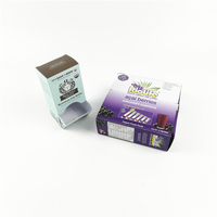 2025 vente chaude logo personnalisé imprimé pliable affichage en carton gommes bonbons emballage boîte de papier