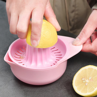 Presse-agrumes manuel multifonctionnel Kingwise en plastique PP, compatible lave-vaisselle, pour citrons et oranges – Offre spéciale