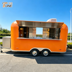 รถพ่วงครัวเคลื่อนที่ขนาด 12 ฟุต พร้อมโครงสร้างและอุปกรณ์ - Product Image 1