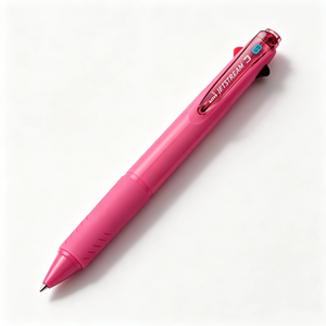 Stylo bille multi-couleurs Jetstream 3, 0,5 mm, rétractable, corps en PC recyclé, grip en caoutchouc, pour bureau, école, écriture, remplaçable - Product Image 6