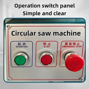 Chế Biến Gỗ Thợ Mộc 45-90 Độ Trượt Bảng Điều Chỉnh Thông Tư Lưỡi Nghiêng Cắt Cắt Gỗ Saw Máy - Product Image 2