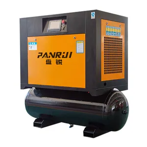 2.2kw 5.5kw 7.5kw 11kw 15kw 22kw 37kw 5HP 10HP 15HP 20HP 30HP 50HP all in one silent electric screw air compressor 500 liter