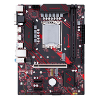 HUANANZHI H610M PLUS M-ATX DDR4 Motherboard Mendukung 12 13 Gen Intel LGA 1700 CPU 12100F 12400F 12490F 12600F 12700F 13600F