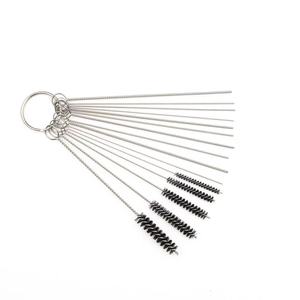 Ensemble <span class=keywords><strong>de</strong></span> brosses <span class=keywords><strong>de</strong></span> <span class=keywords><strong>nettoyage</strong></span> durables pour carburateur et pommeau <span class=keywords><strong>de</strong></span> douche avec aiguille en acier inoxydable et embouts en nylon pour un <span class=keywords><strong>nettoyage</strong></span> en profondeur - Product Image 2