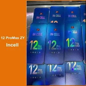 ZY Incell LCD layar sentuh, untuk iPhone 12 XR 11 Pro 13 ZY Incell LCD OLED Pantalla untuk iphone X XS 12 Mini 13 Mini 14