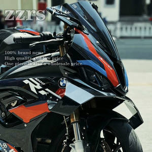 Cubierta de Admisión de Aire con Alerón Fijo para <span class=keywords><strong>S1000RR</strong></span> a <span class=keywords><strong>M1000RR</strong></span> Thunder Hood - Negro/Azul/Blanco - Product Image 5