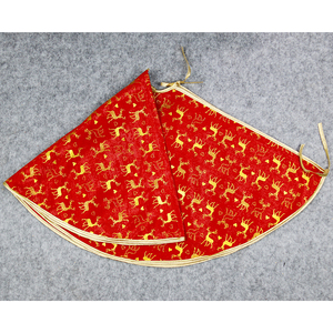 Alfombra de <span class=keywords><strong>Navidad</strong></span> Personalizada de Fábrica, con Forro Rojo, Duradera y Ecológica, de 90 cm de Diámetro, con Estampado de Renos y Copos de Nieve, <span class=keywords><strong>Feliz</strong></span> <span class=keywords><strong>Navidad</strong></span> - Product Image 3