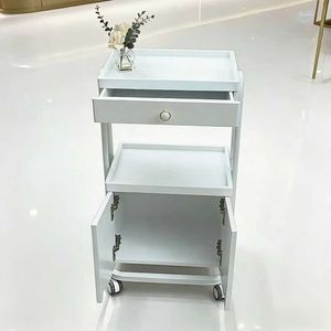 ร้านเสริมสวยระดับไฮเอนด์, ร้านทำผม, รถเข็นขนาดเล็ก, ชั้นวางของเฉพาะสำหรับร้านเสริมสวย, รถเข็นเก็บอุปกรณ์ - Product Image 1