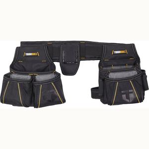 Échantillon gratuit : Ceinture porte-outils 19 poches multi-usages, sac organisateur de travail, porte-outils à lèvre épaisse pour charpentier - Product Image 3
