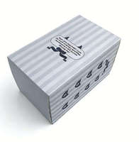 Boîte surprise personnalisée imprimée, emballage coloré, cadeau tendance à collectionner, boîte vide, pelliculage mat, vernissage, carton