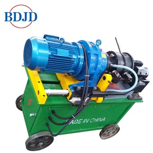 Cơ khí nối chủ đề Rolling Machine lõi thành phần động cơ cốt thép vít threading Machine 3 giai đoạn 380V 4Kw 65 mét chế biến - Product Image 5
