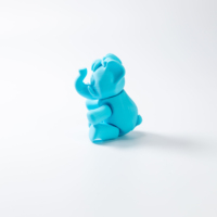 Soporte para Teléfono Móvil con Diseño de Elefante de Red 22, Modelo de Juguete Impreso en 3D, ABS/PC, Compatible con Prototipado Rápido de Mecanizado, para Escritorio