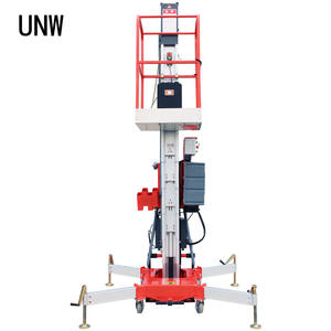 Plate-forme élévatrice pour personne seule 6m <span class=keywords><strong>Charge</strong></span> CA mobile Plate-forme élévatrice en aluminium haut de gamme à mât unique - Product Image 1