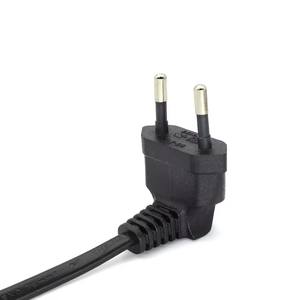 3M C7 Cordon d'alimentation à angle de 90 degrés pour <span class=keywords><strong>Samsung</strong></span> Philips Sony LED <span class=keywords><strong>TV</strong></span> EU Schuko CEE7/16 à IEC C7 Câble adaptateur d'alimentation Cordon VDE - Product Image 4