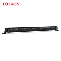 Barre lumineuse LED ultra-mince de 20 pouces à faisceau simple/combiné, étanche et haute intensité pour tout-terrain 4x4