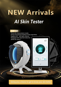เครื่องวิเคราะห์ผิวหน้าอัจฉริยะ 3 มิติ AI Magic Mirror พร้อมระบบวิเคราะห์ความชุ่มชื้นด้วยแสง UV และการวิเคราะห์ใบหน้าด้วยแหล่งกำเนิดแสงสเปกตรัม - Product Image 5