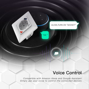 Enchufe Inteligente WiFi Tuya con Temporizador de Voz, Enchufe de Pared Europeo con Carga Rápida USB QC3.0 Tipo C PD20W - Product Image 6