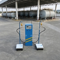 Balance de remplissage GPL électrique haute précision avec pompe pour un remplissage précis des bouteilles, emballage en acier inoxydable, papier/bois