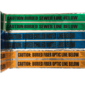 חגור אלומיניום אלומיניום חגור תת קרקעי בלש עם סרט מפתח אזהרה מוצר - Product Image 6