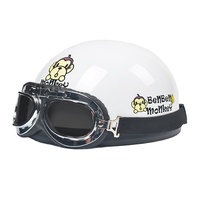 Casque demi-coque modulaire rétro Harley unisexe SMR3C-887, universel pour scooter électrique et moto, sécurité DOT, ABS respirant, pour adultes