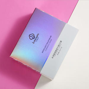 Caja de Papel Plegable Cuadrada de Alta Gama para Polvo Compacto, Cosméticos y Maquillaje, con Logotipo Personalizable - Product Image 3