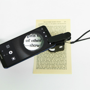 TH-6701C Portable 50x Magnifier With LED Light And Clip For Jewelry Appraisal And Photography - Product Image 3