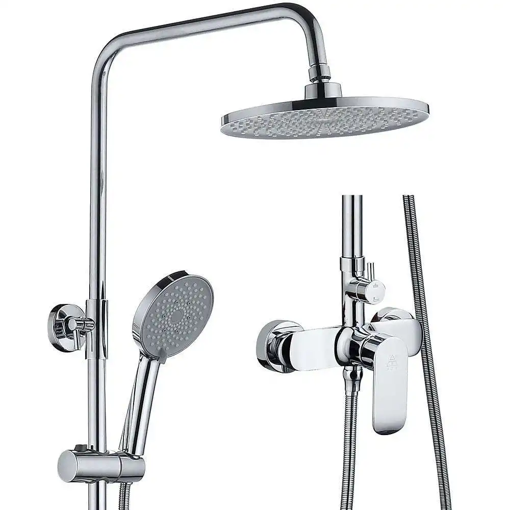 3 Way Concealed Bronze Washroom bathroom Sets In-Wall Shower Faucet Watermark Rain Shower Set