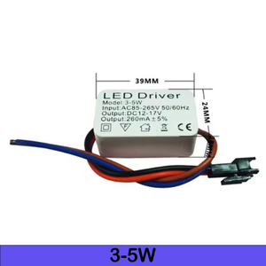 Dẫn lái xe 1-3W,3-5W,4-7W,8-12W,12-18W,18-24W ánh sáng biến áp liên tục hiện tại Power Adapter đèn dải Led điều khiển điện - Product Image 4