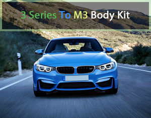 Kit de carrocería de coche, de cuerpo completo Kit de carrocería, mejorado, M3, modificado para <span class=keywords><strong>BMW</strong></span> Serie 3 Facelift, F30, F35, 320i, 328i, 335i, parachoques - Product Image 3