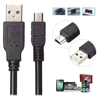 2m USB-Ladekabel für PS3-Controller Stromladekabel für PS3-Joystick Stromversorgungskabel