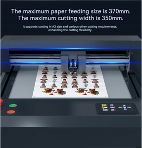 ANYCUT-ZKF3550 Cortadora de Cama Plana Inteligente CNC con Pantalla, Cortadora de Vinilo para Publicidad, Alimentación Automática, Plotter Gráfico <span class=keywords><strong>Digital</strong></span> +/-0.01mm - Product Image 2