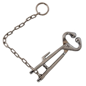 Soporte Profesional para Nariz de Toro, Instrumento Quirúrgico de Acero Inoxidable para Manejo Veterinario, Herramientas Duraderas para Sujetar la Nariz de Toro - Product Image 2