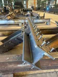 Tùy chỉnh uốn cho sử dụng nặng tiền chế thép xây dựng hệ thống cho kho hội thảo hàn sơn tùy chỉnh cắt thép - Product Image 3