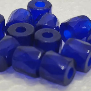 ลูกปัดแก้วรัสเซียทรงเหลี่ยมหลากสีสั่งทำพิเศษ คุณภาพสูง ผิวเรียบขัดเงา บรรจุกล่องสำหรับทำเครื่องประดับ - Product Image 1
