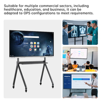 Fabrieks prijs 4K 65-inch touchscreen multi-taal software LCD Smart TV interactief whiteboard Android 11.0 Intel Core