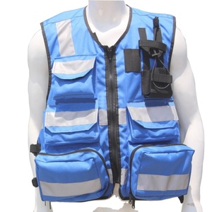 Gilet di sicurezza riflettente di emergenza paramedico Hi Vis con tasche e personalizzare <span class=keywords><strong>il</strong></span> Logo e le dimensioni per la giacca di sicurezza - Product Image 1