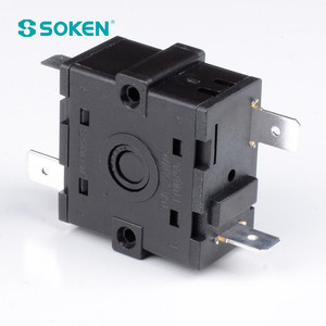 Interrupteur de changement de phase SOKEN Bremas 3 phases 16a 250v T100 RT223-1 Interrupteur rotatif - Product Image 4