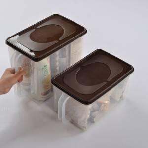 Wholesale cheap household kitchen kids toy storage boxes transparent storage box organizer box with lid