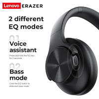 Casque ERAZER G50 ANC à réduction de bruit active, son stéréo HiFi de qualité HD, casque pour le jeu et le sport