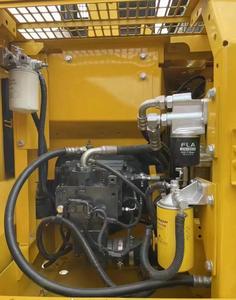 Excavadora hidráulica de 13 toneladas Komatsu usada en excelentes condiciones, buen precio en motor de segunda mano y componentes de núcleo PLC - Product Image 4